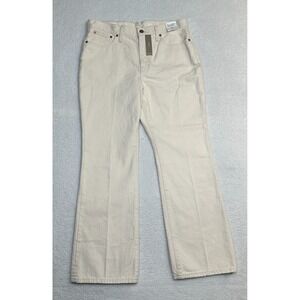 J. Crew Full Length Demi Boot Jeans Undyed denim Size 30-New